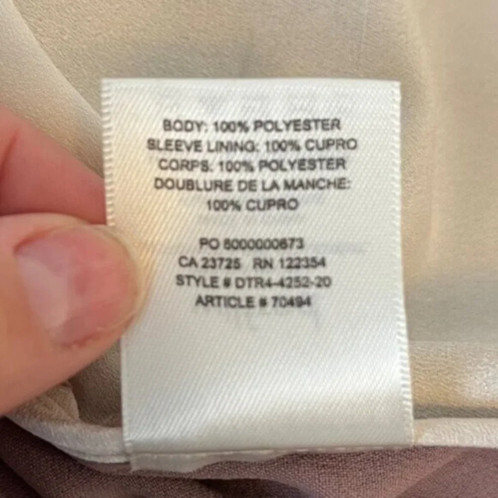 Aritzia Wilfred Cherrell Blazer Chasm Pink Taupe - Picture 8 of 8